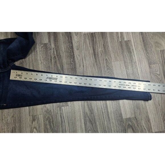 (3/$35) SO Juniors Size XS High Rise Pull On Whiskered Denim Blue Jeans Jeggings - Picture 10 of 12